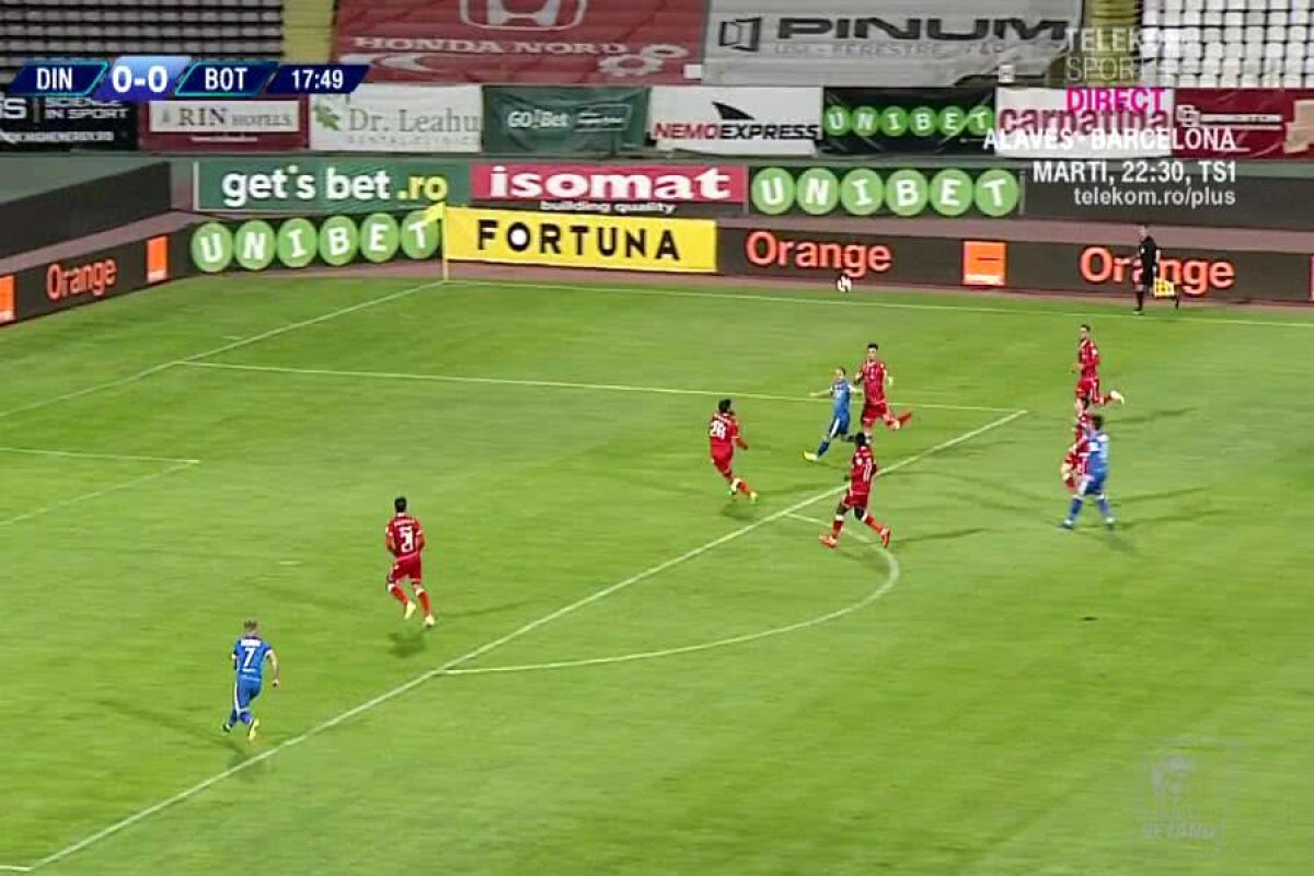 DINAMO - FC BOTOȘANI 1-0 // FOTO Fază controversată la Dinamo - Botoșani! Moldovenii au cerut penalty 
