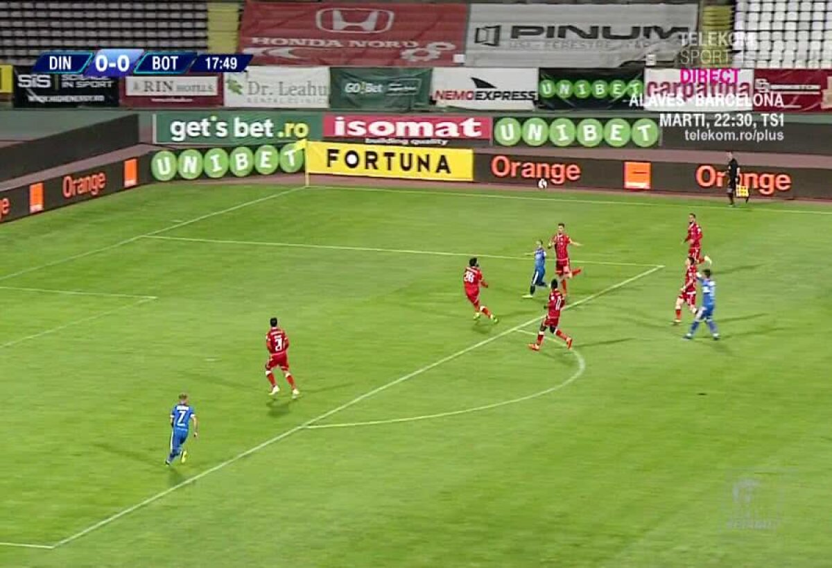 DINAMO - FC BOTOȘANI 1-0 // FOTO Fază controversată la Dinamo - Botoșani! Moldovenii au cerut penalty 