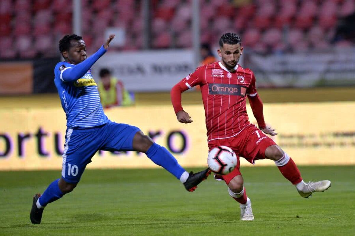 VIDEO + FOTO Când Dinamo nu poate, rezolvă arbitrul » Dima le-a refuzat moldovenilor un penalty și nu l-a eliminat pe Ndiaye, care a marcat golul victoriei