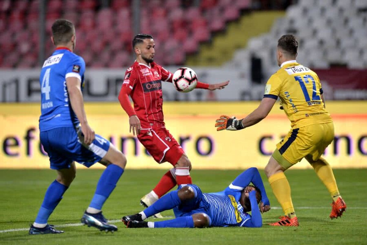 VIDEO + FOTO Când Dinamo nu poate, rezolvă arbitrul » Dima le-a refuzat moldovenilor un penalty și nu l-a eliminat pe Ndiaye, care a marcat golul victoriei