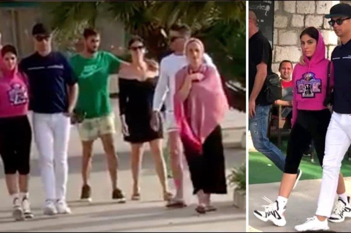 GALERIE FOTO Cristiano Ronaldo, vacanță luxoasă cu Georgina Rodriguez în Croația! Pozele surprinse de paparazzi