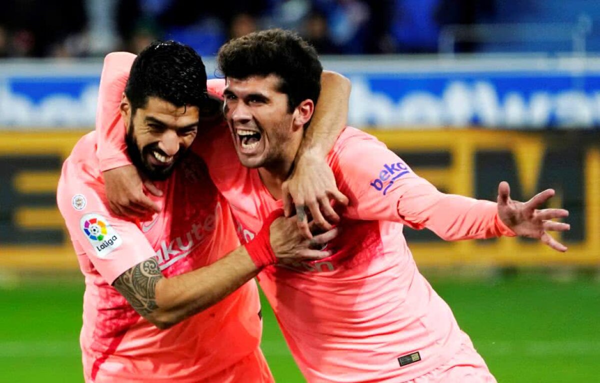 ALAVES - BARCELONA 0-2 / VIDEO+FOTO Catalanii merg perfect în La Liga! Mai au nevoie doar de o victorie pentru titlu