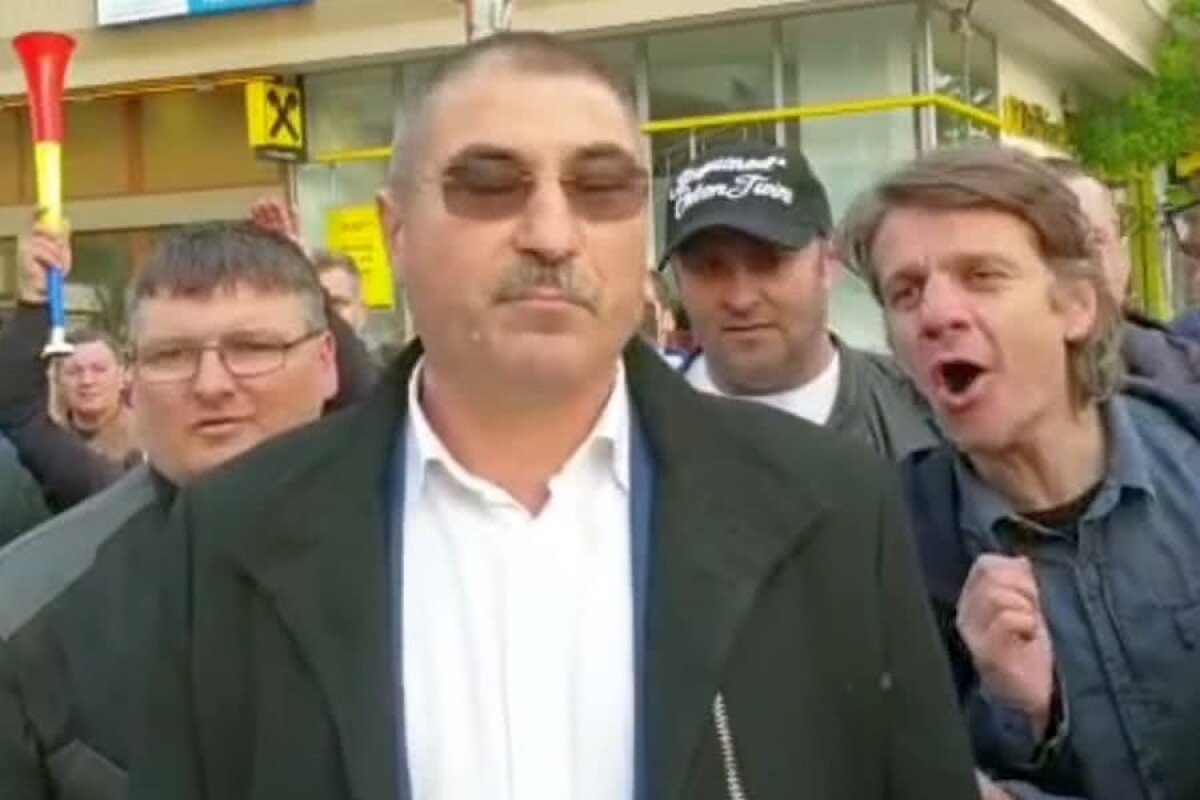 VIDEO Vasile Cîtea, președintele Federației de Box, reacție agresivă la adresa unui protestatar, la mitingul din Iași al lui Liviu Dragnea