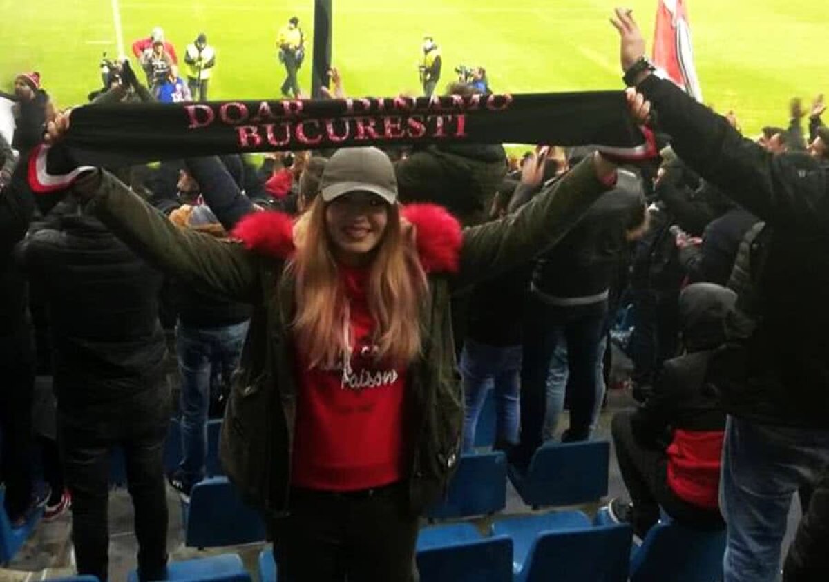 DINAMO // VIDEO Cine e Alexandra Stîngă, prima femeie crainic din Liga 1 + Imagini nedifuzate cu momentul istoric de pe stadionul Dinamo