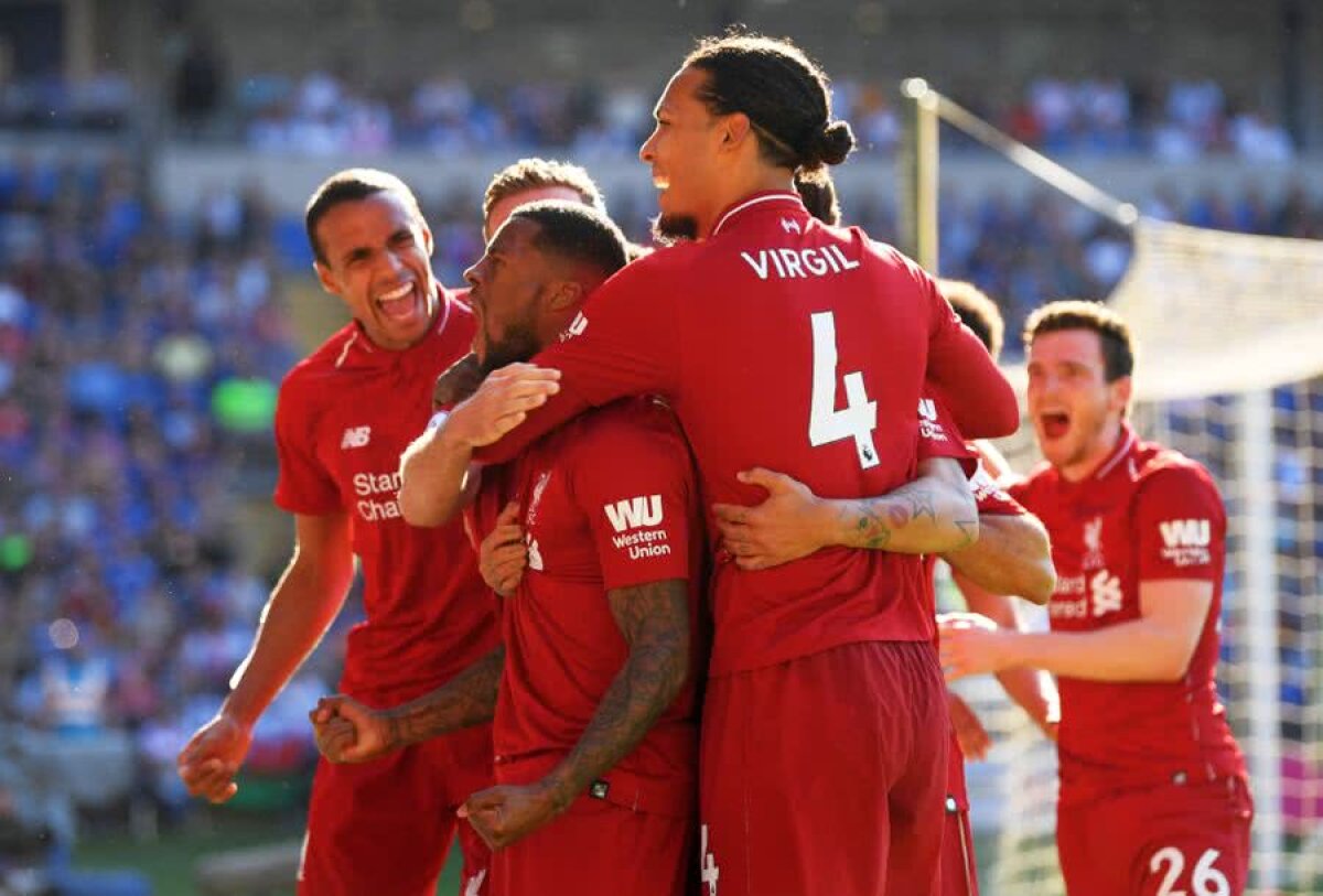 Liverpool riscă să rateze iar titlul, dar Virgil Van Dijk e jucătorul anului în Premier League! Cum arată echipa ideală