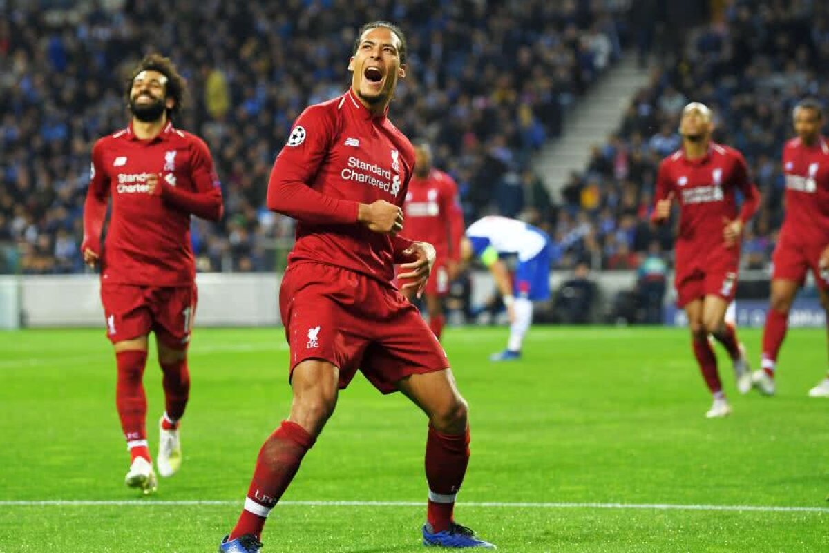 Liverpool riscă să rateze iar titlul, dar Virgil Van Dijk e jucătorul anului în Premier League! Cum arată echipa ideală