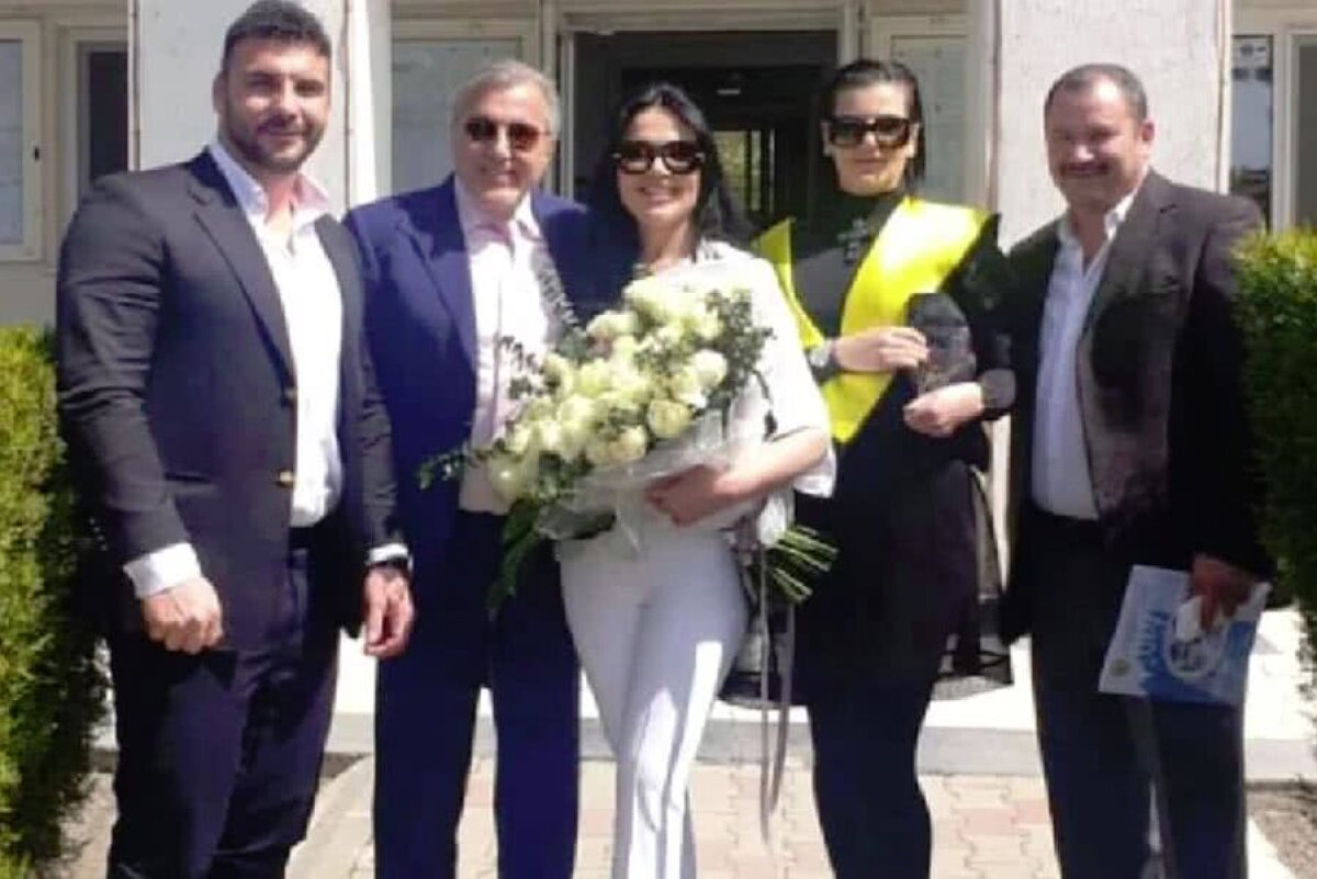 FOTO Ilie Năstase s-a căsătorit din nou! Prima imagine de la cununia civilă cu Ioana Simion