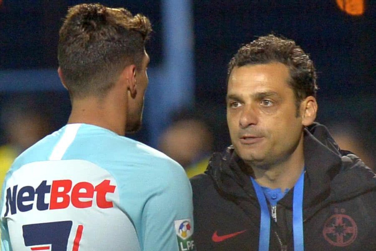 VIITORUL - FCSB 1-1 // EXCLUSIV Scene incredibile la FCSB » SMS-ul lui Gigi Becali cu schimbările a ajuns, din greșeală, la Florinel Coman!