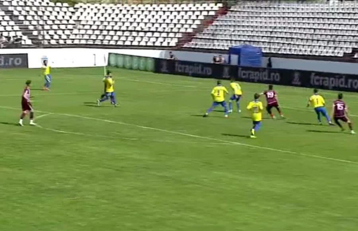 FOTO Rapid - Agricola Borcea 6-0 » Demonstrație de forță a echipei lui Daniel Pancu în fața a 3.000 de giuleșteni