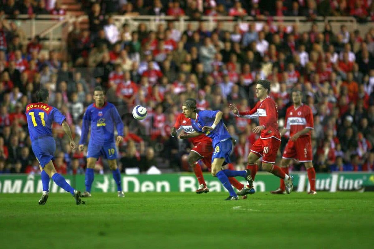 VIDEO+FOTO 13 ani de la dezastrul Middlesbrough - Steaua » Cum au ținut englezii să rememoreze partida + prima pagină a GSP