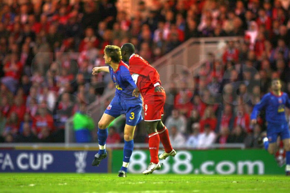 VIDEO+FOTO 13 ani de la dezastrul Middlesbrough - Steaua » Cum au ținut englezii să rememoreze partida + prima pagină a GSP