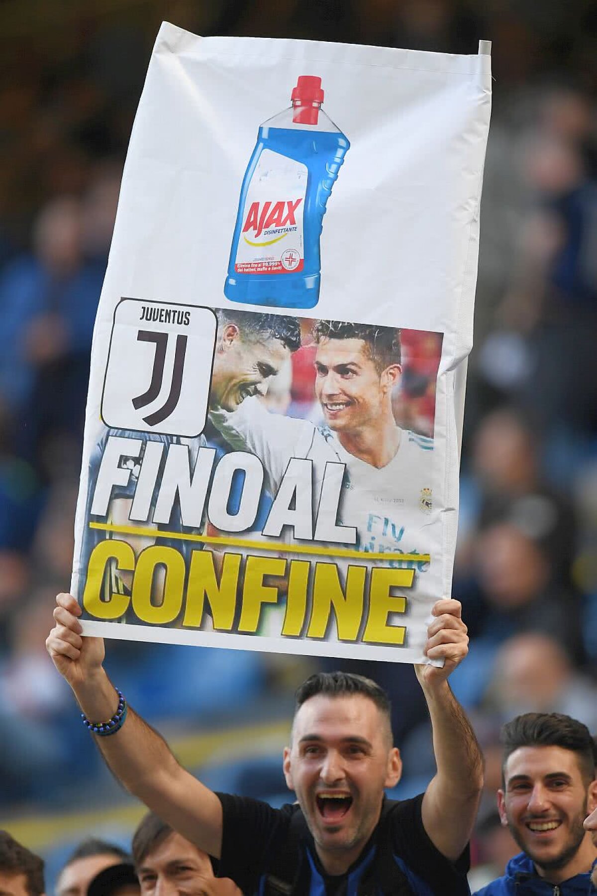 INTER - JUVENTUS 1-1 // VIDEO + FOTO Cristiano Ronaldo a salvat-o pe Juventus în Derby d'Italia! Fanii lui Inter, scenografie ironică pentru rivală