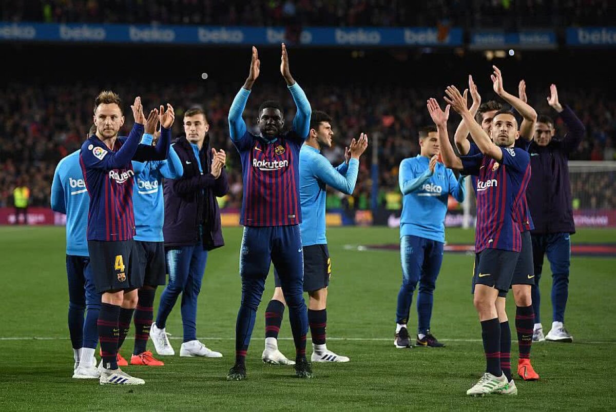 VIDEO + FOTO Barcelona, campioană în Spania! Messi a adus victoria cu Levante și titlul #26 » Petrecere pe teren la final