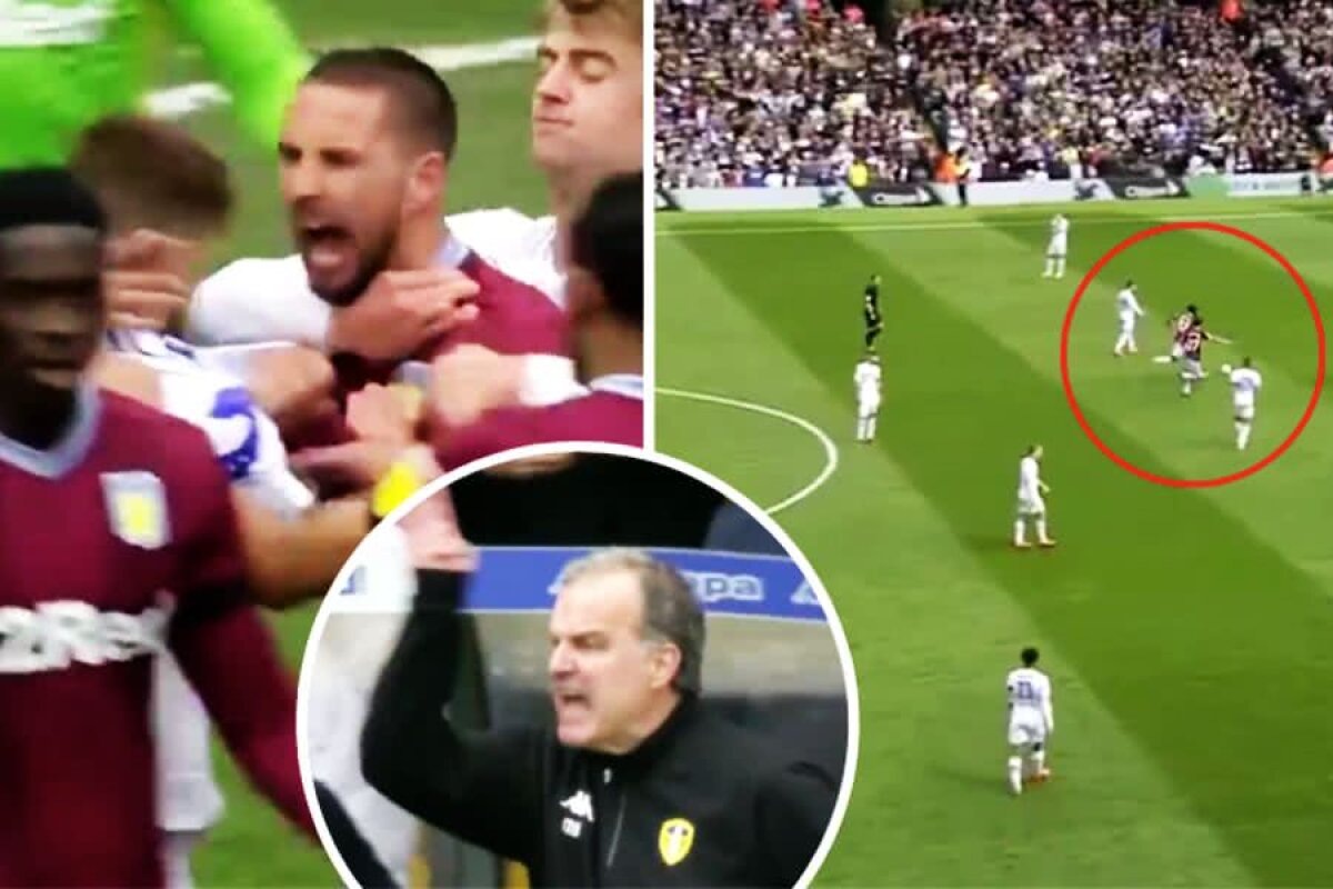 LEEDS - ASTON VILLA 1-1 // VIDEO+FOTO Scene uluitoare în Anglia: „N-am mai văzut niciodată așa ceva!” » Marcelo Bielsa le-a ordonat jucătorilor să-i lase pe adversari să înscrie!