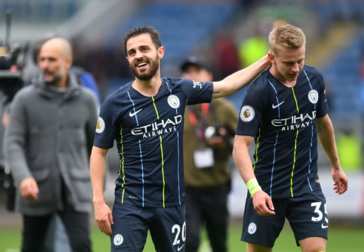 BURNLEY - MANCHESTER CITY 0-1 // VIDEO+FOTO Pep Guardiola termină cu 4 fundași centrali pe teren, dar face un pas IMENS spre titlu! Cum arată lupta directă cu Liverpool