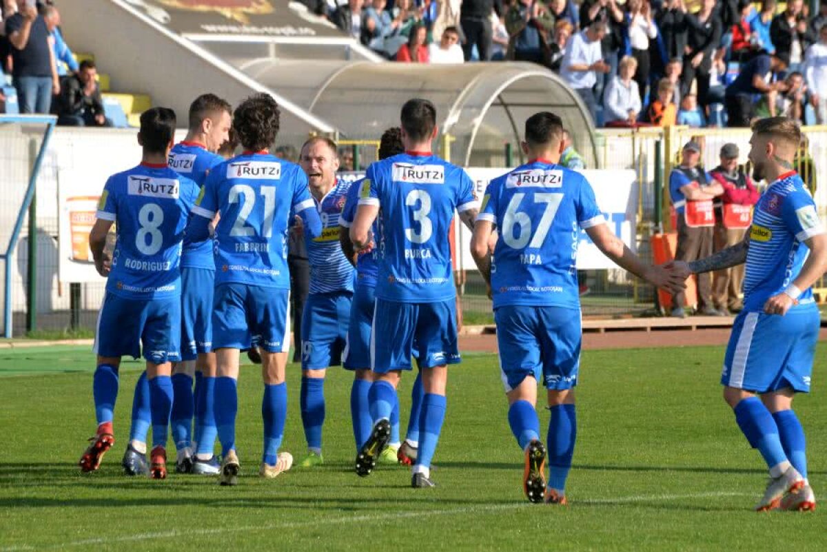 FC BOTOȘANI - POLI IAȘI 3-0 // VIDEO+FOTO Botoșaniul câștigă derby-ul Moldovei și urcă pe 3 în play-out! Cum arată ACUM clasamentul