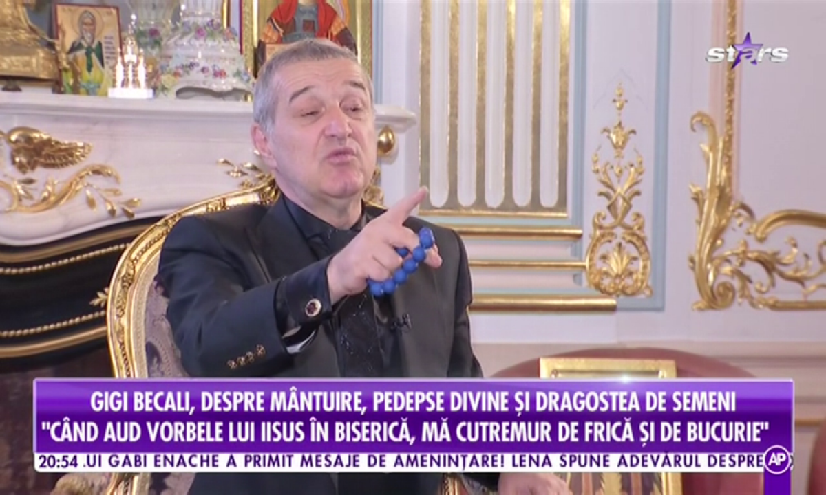 FOTO Maria, fiica lui Anghel Iordănescu, a realizat un interviu-eveniment cu Gigi Becali: „La 70-80 de ani mă călugăresc!” » Jurnalista a plâns în timpul dialogului