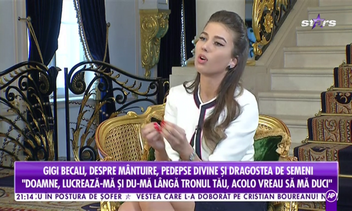FOTO Maria, fiica lui Anghel Iordănescu, a realizat un interviu-eveniment cu Gigi Becali: „La 70-80 de ani mă călugăresc!” » Jurnalista a plâns în timpul dialogului