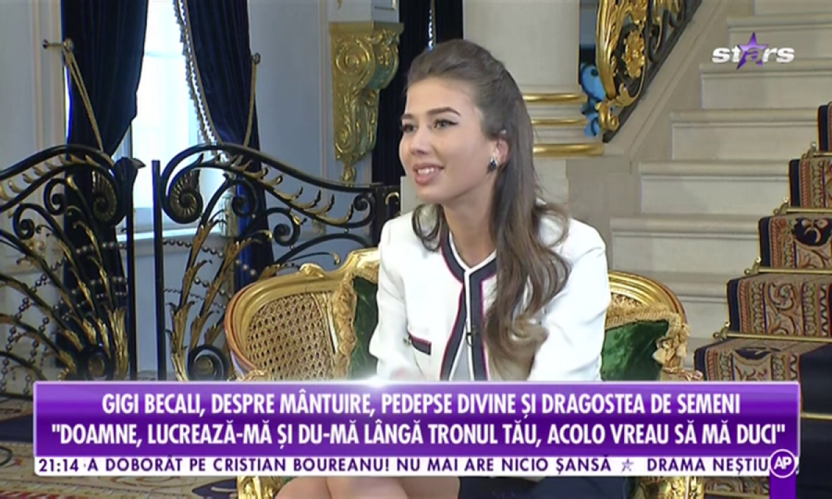 FOTO Maria, fiica lui Anghel Iordănescu, a realizat un interviu-eveniment cu Gigi Becali: „La 70-80 de ani mă călugăresc!” » Jurnalista a plâns în timpul dialogului