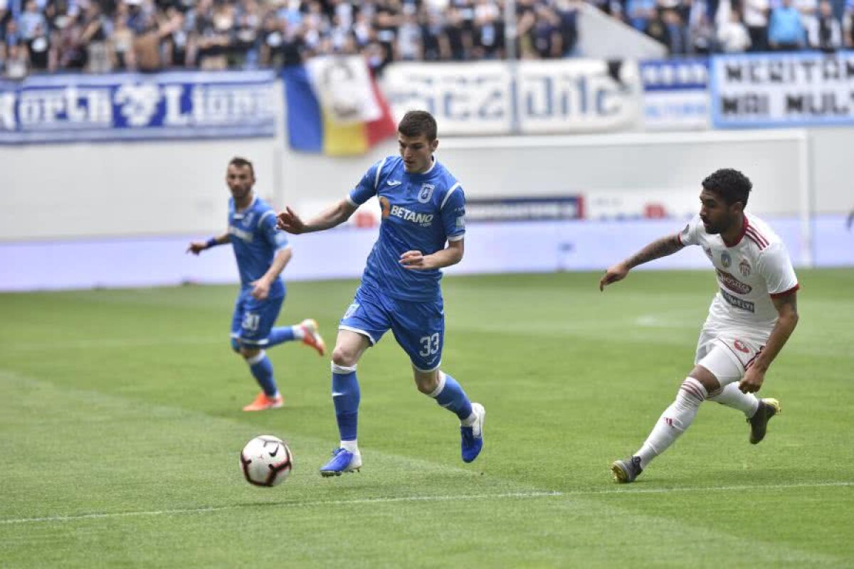 CSU CRAIOVA - SEPSI  1-0 // Execuția magistrală a lui Alexandru Cicâldău duce Craiova la trei puncte de FCSB! Cum arată ACUM clasamentul din play-off