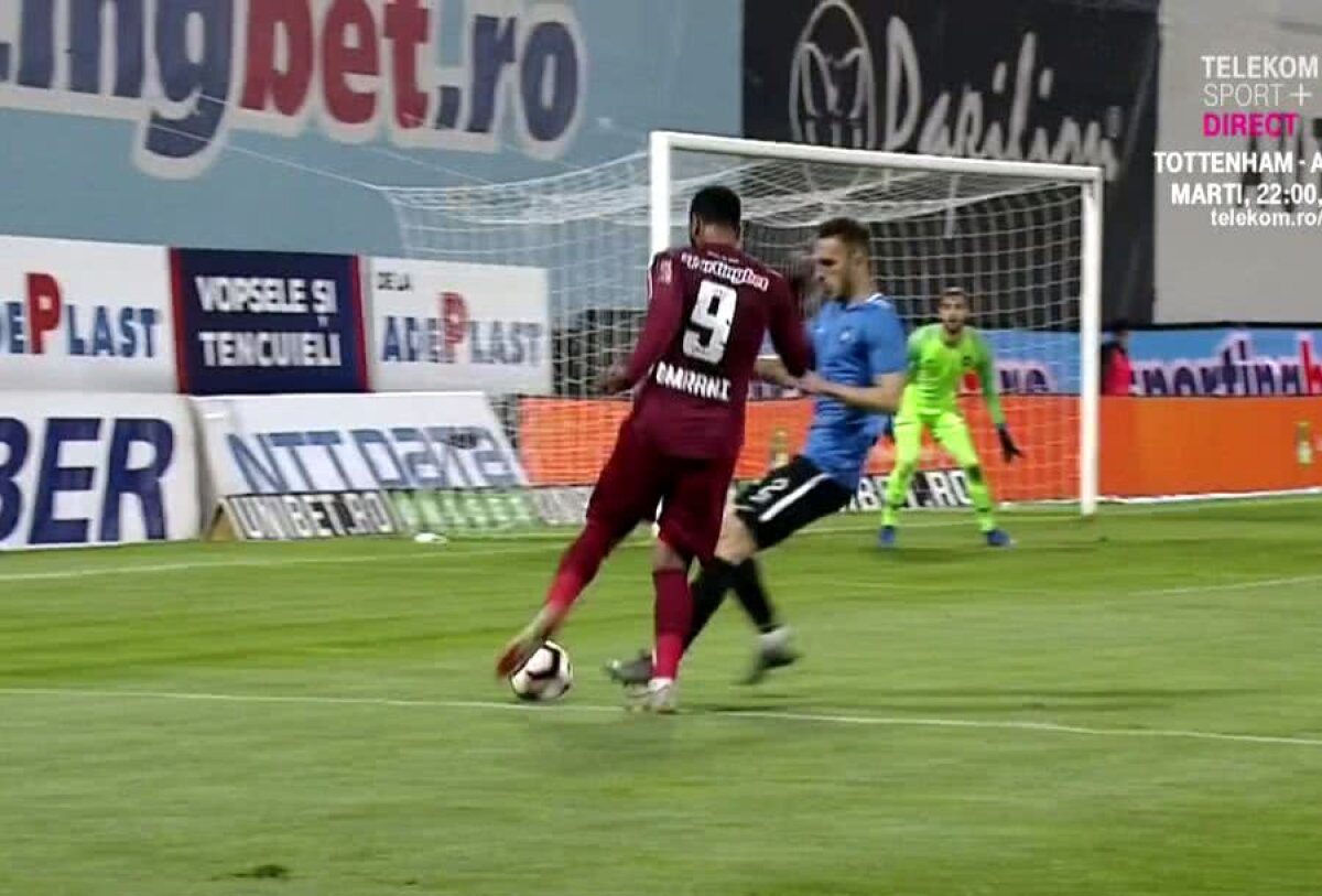 CFR CLUJ - VIITORUL 3-1 // VIDEO + FOTO Penalty-ul dictat de Colțescu pentru CFR naște dezbateri aprinse! Crăciunescu și Balaj au păreri diferite