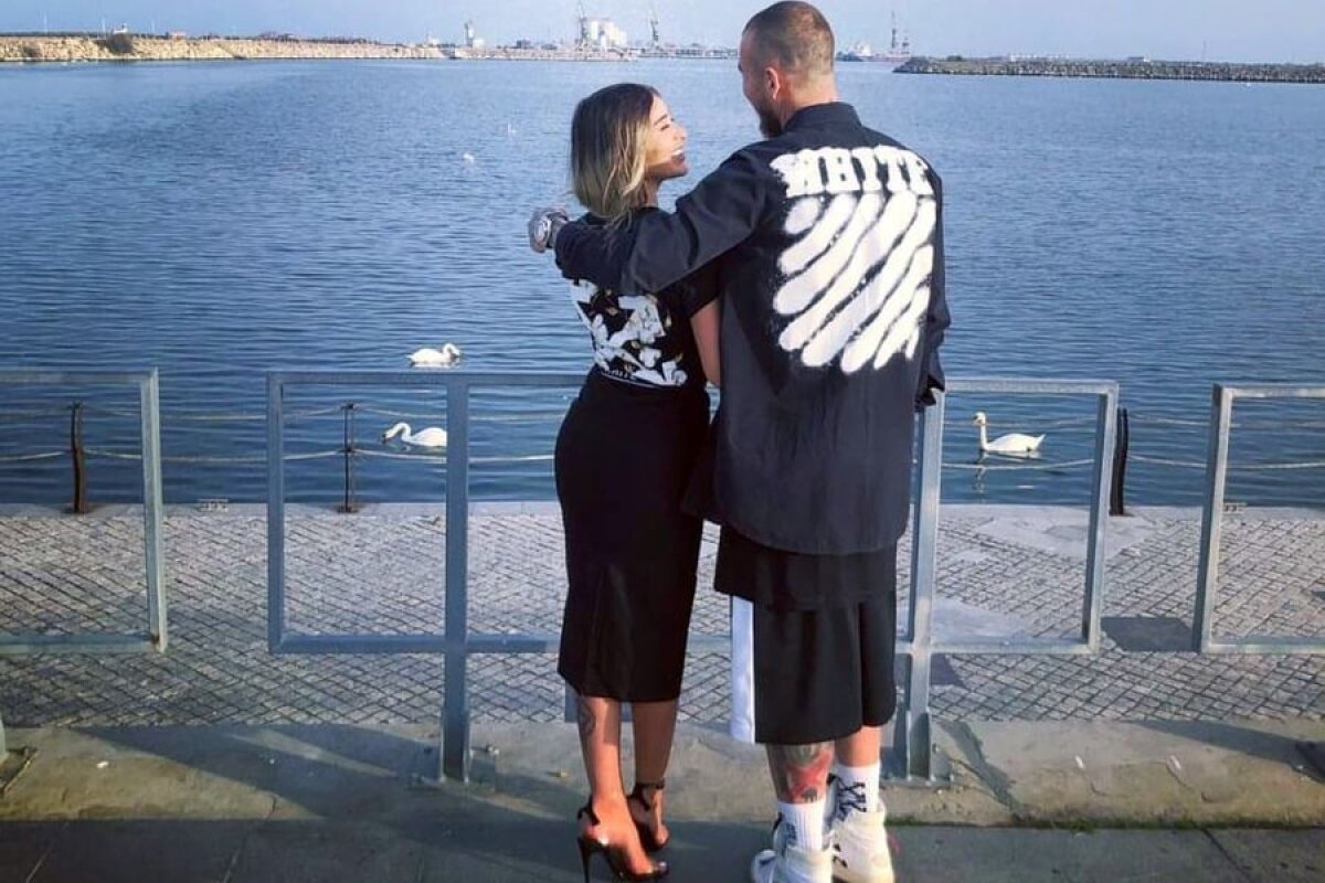 GALERIE FOTO Denis Alibec, plimbare romantică la mare cu iubita Valentina » Cum arată partenera atacantului de la Astra