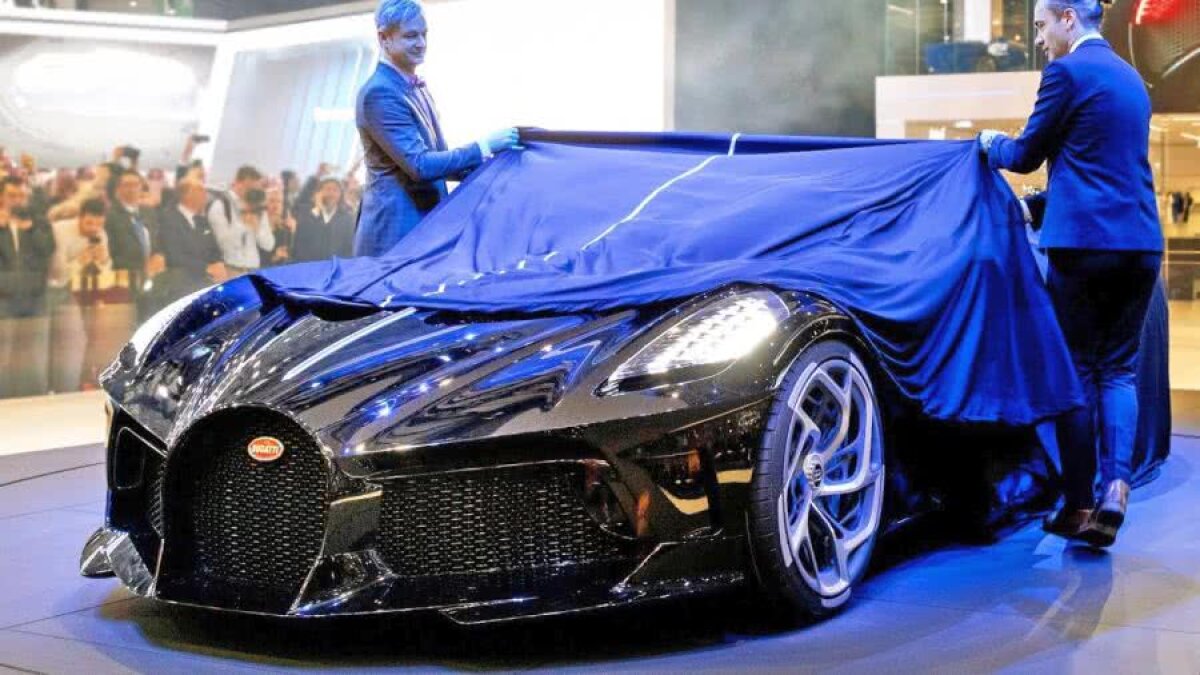 VIDEO+FOTO Cristiano Ronaldo, Bugatti unicat în lume, de 11 milioane € fără taxe!! Detalii tehnice amețitoare