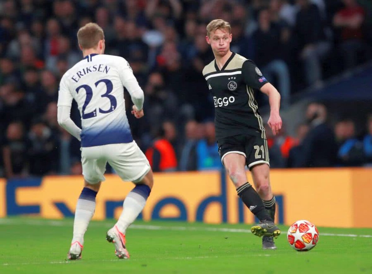 Tottenham - Ajax 0-1//  FOTO + VIDEO Ajax de finală! „Lăncierii” câștigă pe terenul lui Tottenham și devin favoriți să prindă ultimul act al Ligii