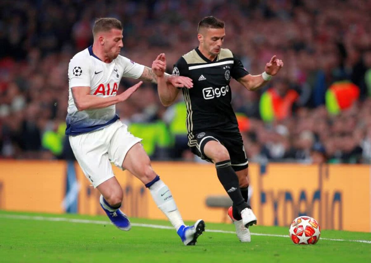 Tottenham - Ajax 0-1//  FOTO + VIDEO Ajax de finală! „Lăncierii” câștigă pe terenul lui Tottenham și devin favoriți să prindă ultimul act al Ligii