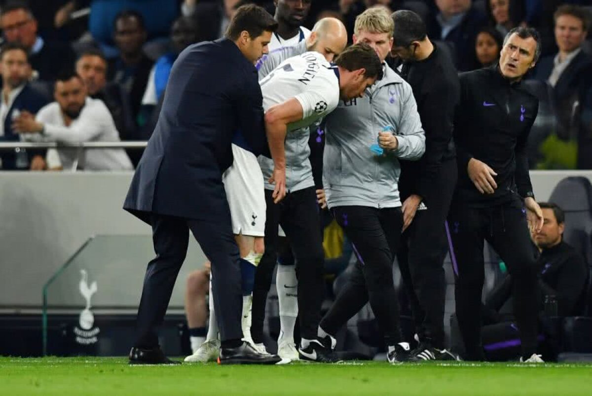 TOTTENHAM - AJAX AMSTERDAM 0-1 // FOTO + VIDEO Clipe de panică: Jan Vertonghen și-a spart nasul după un duel dur » A continuat partida, dar a fost aproape de leșin