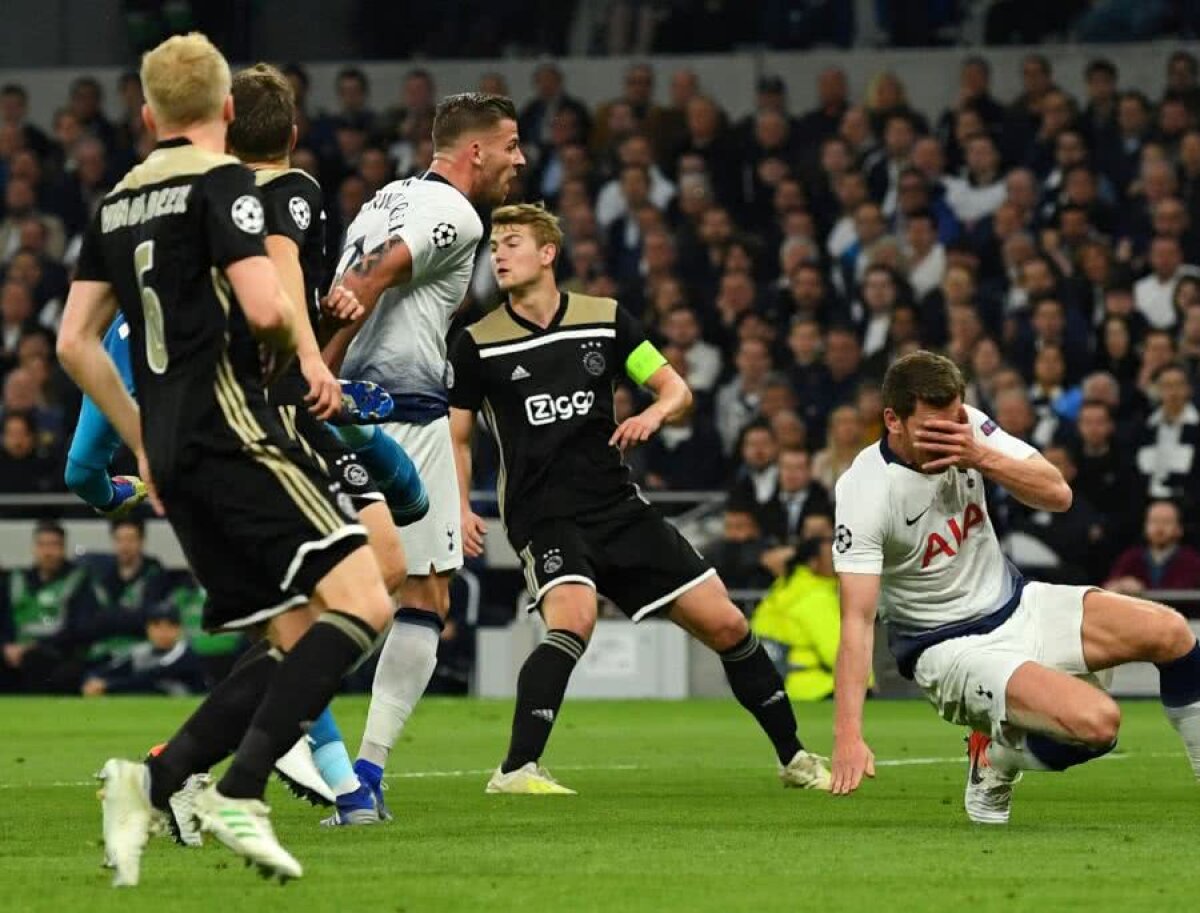 Tottenham - Ajax 0-1//  FOTO + VIDEO Ajax de finală! „Lăncierii” câștigă pe terenul lui Tottenham și devin favoriți să prindă ultimul act al Ligii