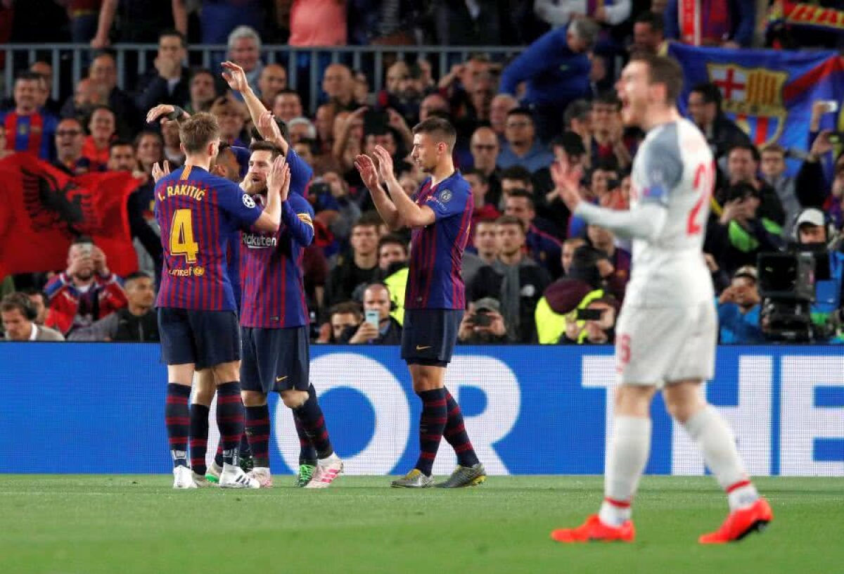 BARCELONA - LIVERPOOL 3-0 // FOTO + VIDEO Barcelona o DEMOLEAZĂ pe Liverpool și face un pas uriaș spre finala Ligii! Messi a fost din nou „extraterestru”!