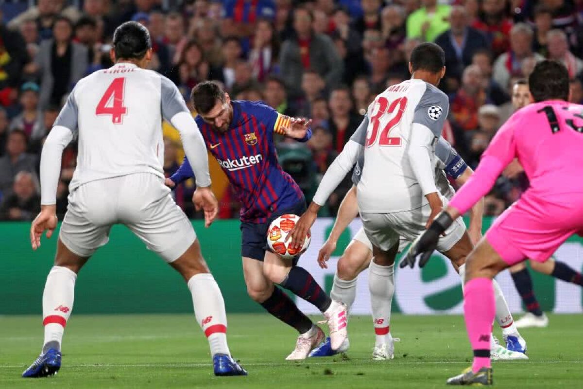 BARCELONA - LIVERPOOL 3-0 // VIDEO+FOTO Messi a cerut penalty în prima repriză, dar arbitrul nici nu l-a băgat în seamă » Verdictul tranșant al lui Ion Crăciunescu