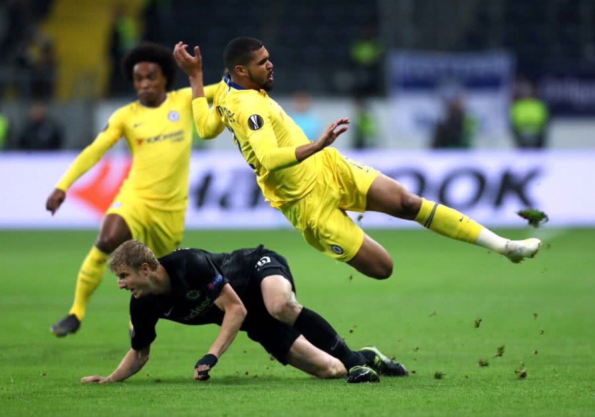 EINTRACHT FRANKFURT - CHELSEA 1-1 // VIDEO+FOTO Calificarea se joacă la Londra » S-au anihilat reciproc în turul semifinalei EL