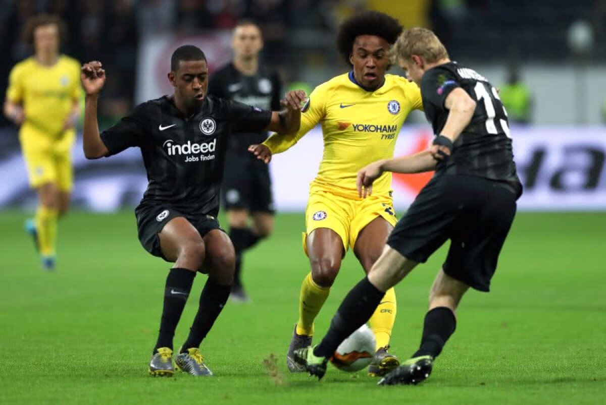 EINTRACHT FRANKFURT - CHELSEA 1-1 // VIDEO+FOTO Calificarea se joacă la Londra » S-au anihilat reciproc în turul semifinalei EL