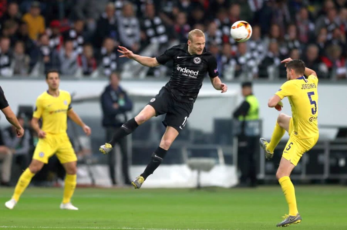 EINTRACHT FRANKFURT - CHELSEA 1-1 // VIDEO+FOTO Calificarea se joacă la Londra » S-au anihilat reciproc în turul semifinalei EL