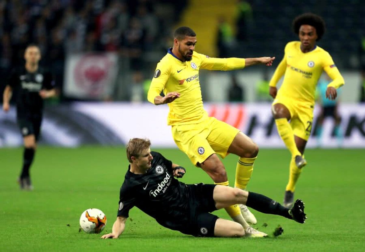 EINTRACHT FRANKFURT - CHELSEA 1-1 // VIDEO+FOTO Calificarea se joacă la Londra » S-au anihilat reciproc în turul semifinalei EL