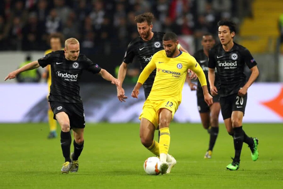 EINTRACHT FRANKFURT - CHELSEA 1-1 // VIDEO+FOTO Calificarea se joacă la Londra » S-au anihilat reciproc în turul semifinalei EL