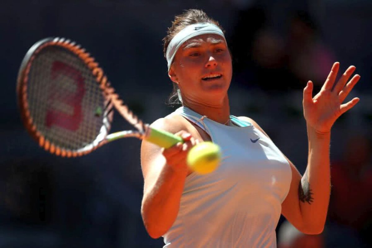 VIDEO + FOTO Simona Halep a scăpat de un cap de serie de pe jumătatea ei de tablou! Aryna Sabalenka a fost eliminată de Svetlana Kuznetsova