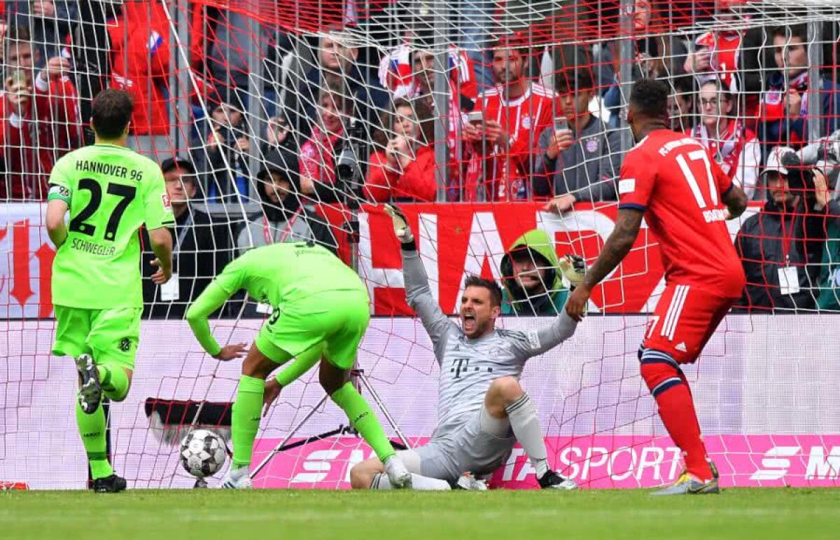 BAYERN MUNCHEN - HANNOVER 3-1 // VIDEO + FOTO Bayern, pas important spre titlul din Bundesliga! Cum arată ACUM clasamentul și lupta cu Borussia Dortmund