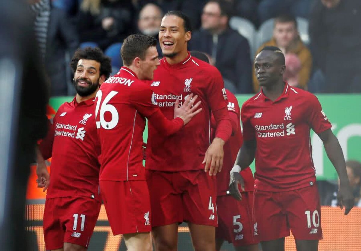 NEWCASTLE - LIVERPOOL 2-3 // VIDEO + FOTO „Cormoranii” supraviețuiesc în lupta pentru titlu, dar îl pot pierde pe Mo Salah pentru returul cu Barcelona