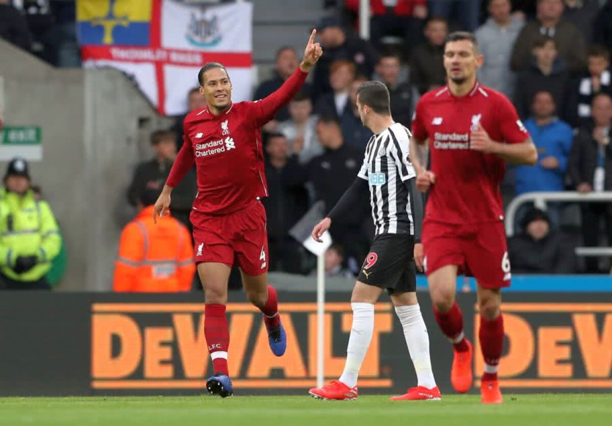 NEWCASTLE - LIVERPOOL 2-3 // VIDEO + FOTO „Cormoranii” supraviețuiesc în lupta pentru titlu, dar îl pot pierde pe Mo Salah pentru returul cu Barcelona