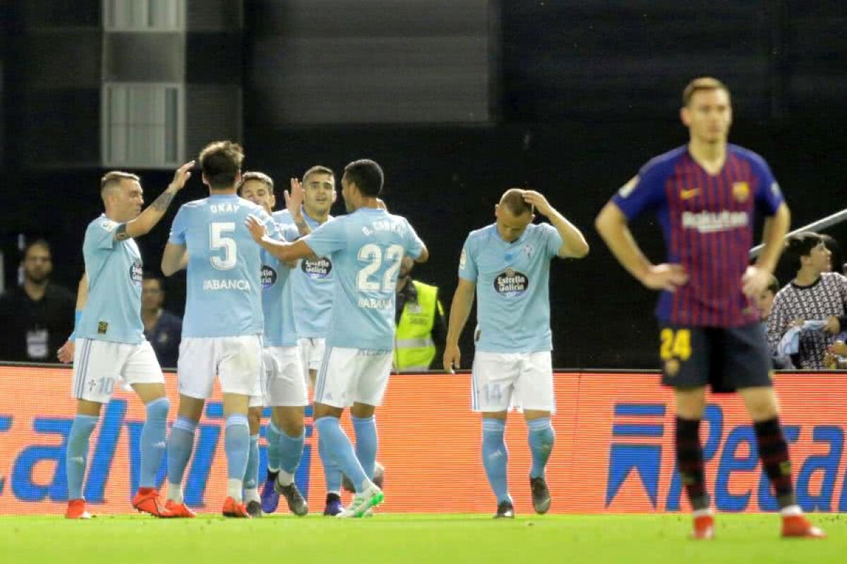 CELTA VIGO - BARCELONA 2-0 // VIDEO Înfrângere asumată pentru catalani! Puștii lui Valverde pierd pe Balaidos