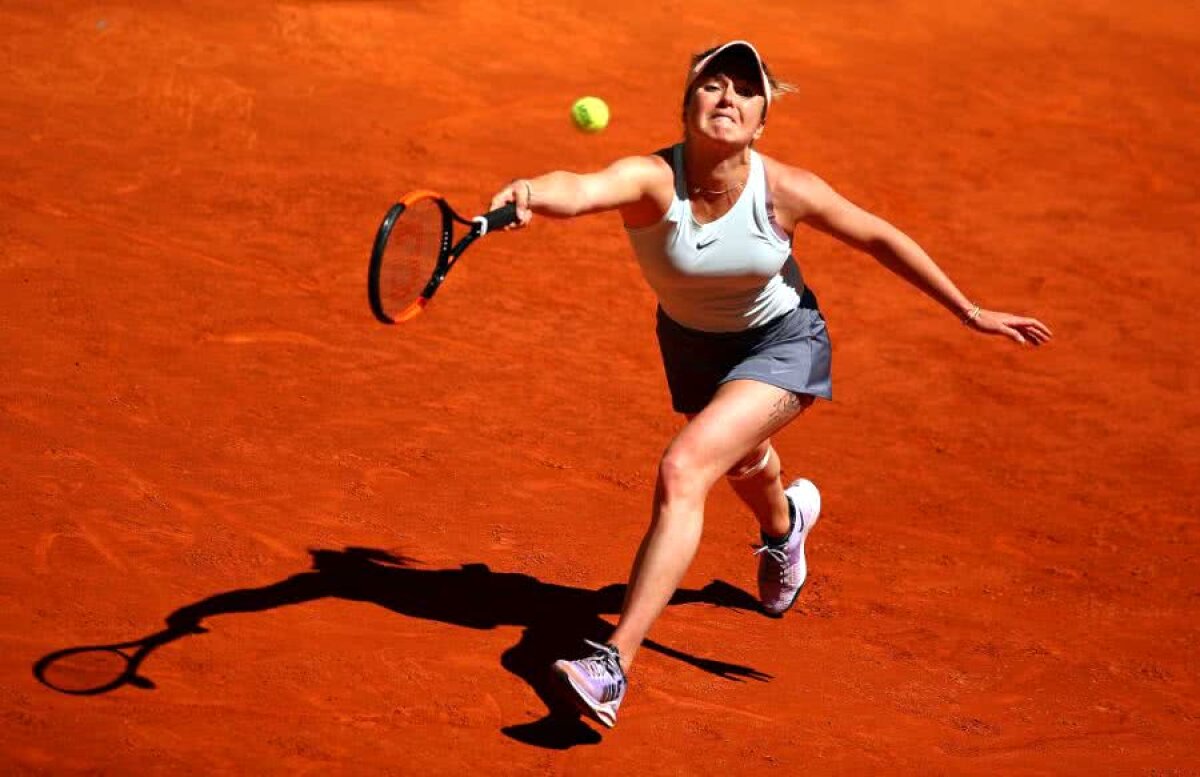 VIDEO + FOTO Simona Halep a scăpat de Elina Svitolina, jucătoare aflată pe aceeași jumătate a tabloului de la Madrid!