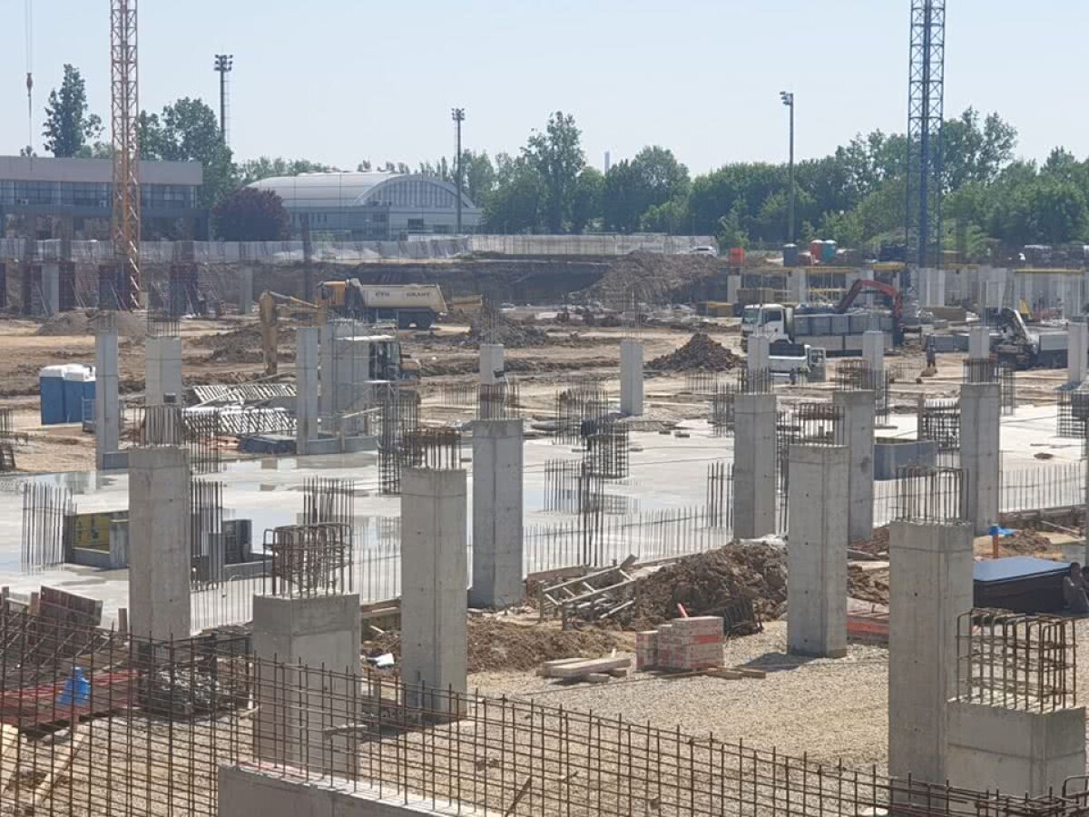 Stadioane EURO 2020 // VIDEO+FOTO Imagini impresionante: Giuleștiul a fost dărâmat complet! La arena din Ghencea s-au făcut progrese importante