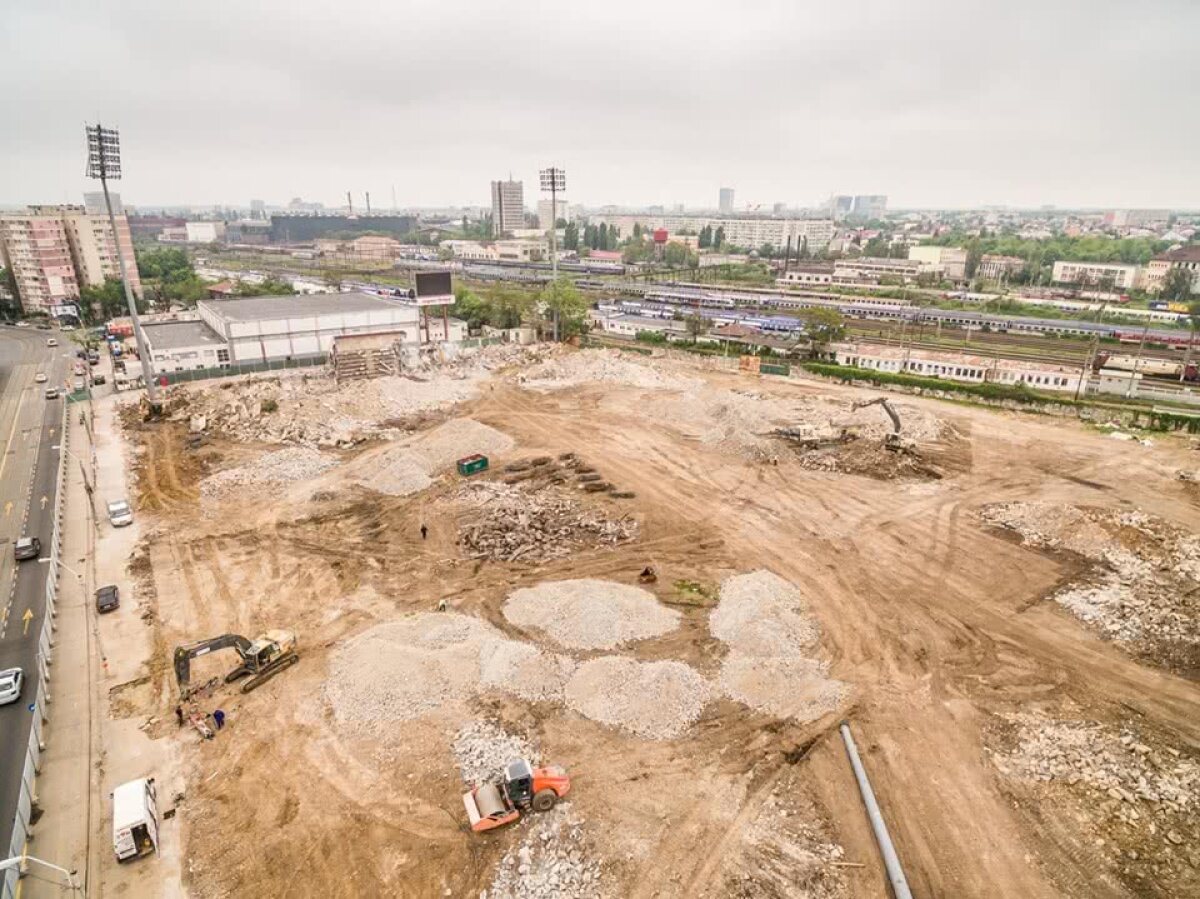 Stadioane EURO 2020 // VIDEO+FOTO Imagini impresionante: Giuleștiul a fost dărâmat complet! La arena din Ghencea s-au făcut progrese importante