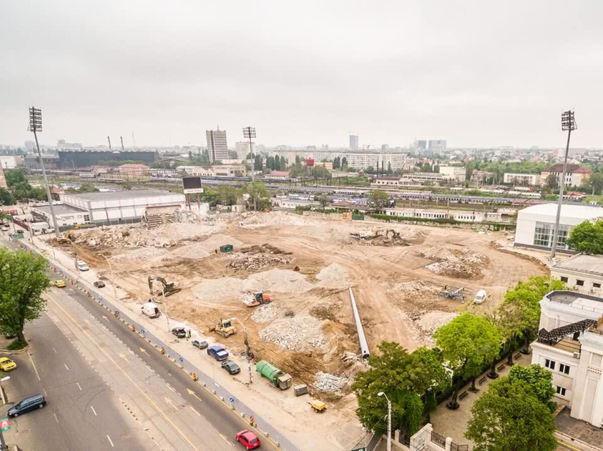 Stadioane EURO 2020 // VIDEO+FOTO Imagini impresionante: Giuleștiul a fost dărâmat complet! La arena din Ghencea s-au făcut progrese importante