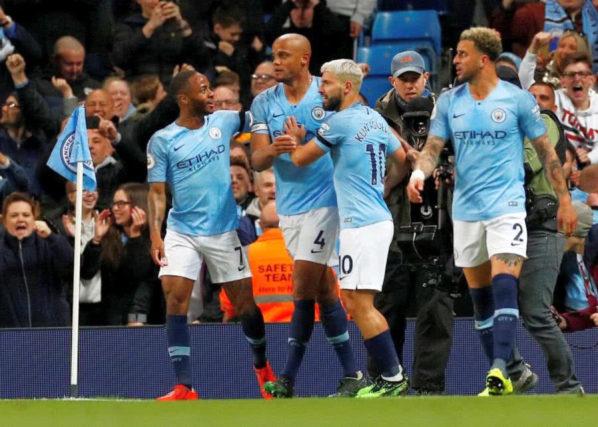 MANCHESTER CITY - LEICESTER 1-0 // VIDEO+FOTO Guardiola, salvat de Kompany și iertat de fostul elev Iheanacho » Cum arată lupta dintre City și Liverpool în ultima etapă