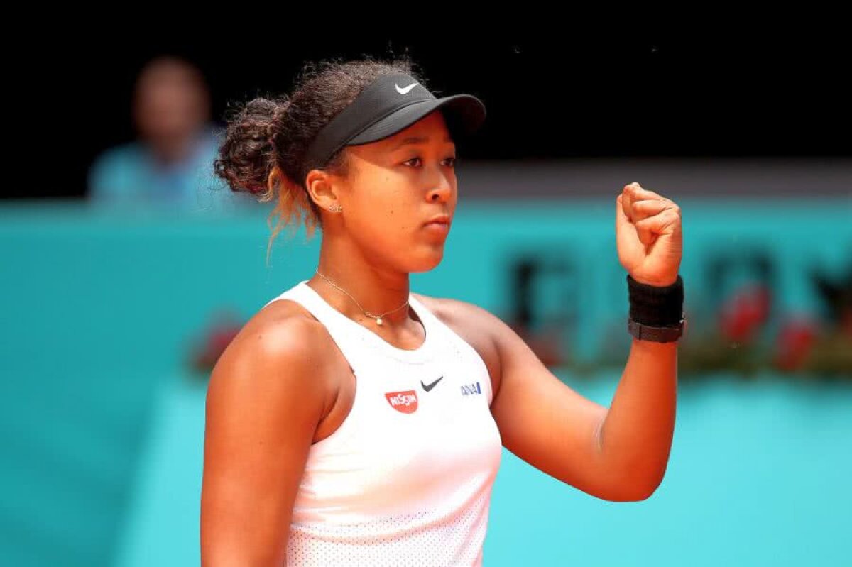 CALCULE. Naomi Osaka s-a calificat în „optimi” la Madrid » Simona Halep e singura care îi mai poate lua locul 1 WTA