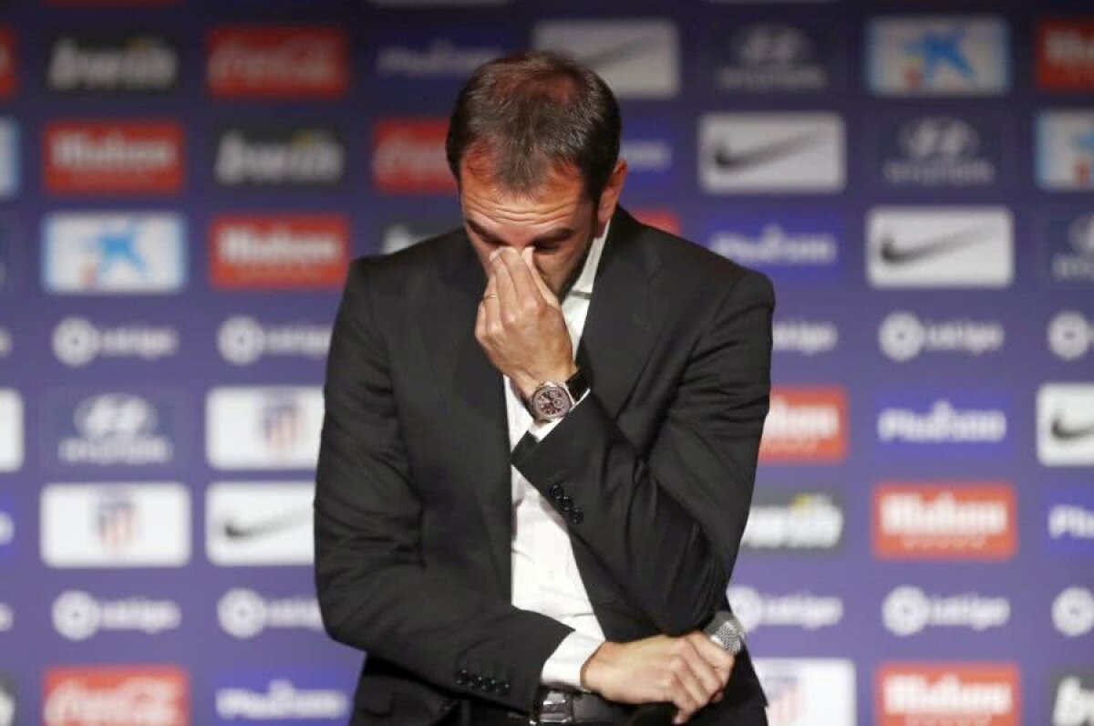 ATLETICO MADRID // FOTO Diego Simeone și Antoine Griezmann, în lacrimi » Discursul lui Godin de rămas bun a emoționat pe toată lumea